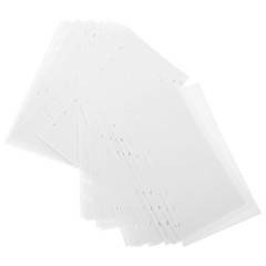 100Pcs Durable Double Sided Release Paper Sticker Book Pages for Binder Album