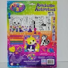 Lisa Frank Awesome Activities Set Bubble Kittens Book Stickers More