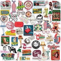 A CHRISTMAS STORY DIE CUT VINYL 50 CT STICKER PACK
