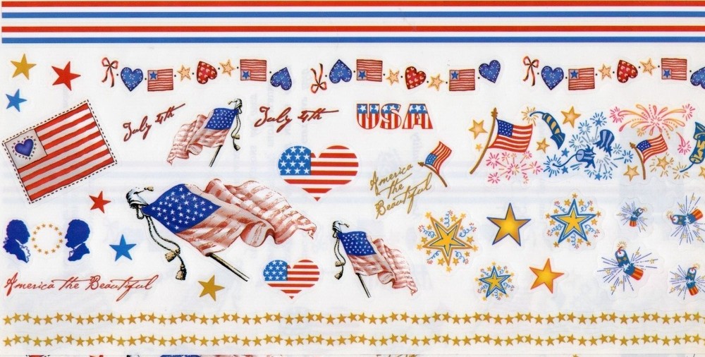 PSX Design Stickers ~ Choice of 16 Designs ~America~ Christmas Bears~ Zoo~ Farm
