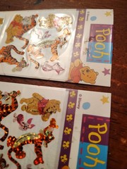 Sandylion Vintage Winnie The Pooh Stickers Pooh Honey Tigger Piglet NEW