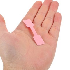 300Pcs Round Self Adhesive Food Labels Stickers Pink for Jars and Bottles