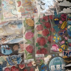 Lot 32 Sticko EK Success Scrapbooking Embellishment Stickers