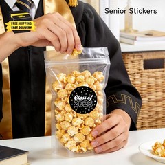 120 X Class of 2026 Stickers, Graduation Party Sticker, Class of 2026 Decor, Gra