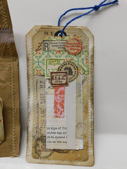 Junk Journal Add-Ons Handmade Tags Card Envelope File Clipboard Ephemera Set 1