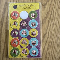 LOT of 20 Vintage TREND Scratch & Sniff Sticker Sheets & Purple Ladybug Stickers