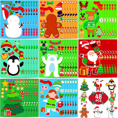 48 Sheets Easter Stickers for Kids – Cute Holiday Stickers for Crafts and Partie