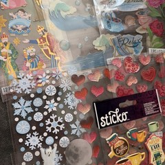 Lot 32 Sticko EK Success Scrapbooking Embellishment Stickers