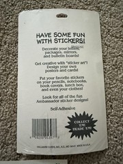 Lot Of Vintage Stickers Halloween And St Patrick Day B43
