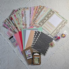 Scrapbooking, Junk Journaling, or Any Paper Project Supply Box