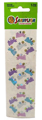 Sandylion Prismatic Stickers Angels Rare HTF 1 Sheet New Sealed Holiday Xmas VTG