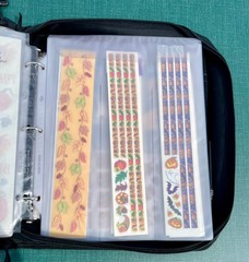 Creative Memories Binder ~ 14 Sheets of Stickers ~ Fall, Autumn, Halloween