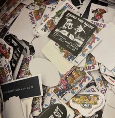 Brandy Melville Stickers Pack Of 5 Trendy Aesthetic Baby Cute 3D stickers Gift