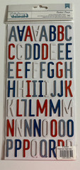 American Crafts Chipboard Alpha Thickers-Variations Available-U Choose