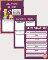 Printable Kids Journal | Gratitude Journal | Printables