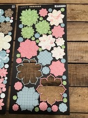 Graphic 45 Botanical Tea Cardstock Flowers Floral Birds 2 Missing