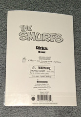 The Smurfs Sticker Sheet PEYO 2009 10 Smurf Stickers Vintage Smurfette Brainy