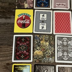 Lot of 50 Single Playing Cards for Scrap Journal – Some Mini Cards | Mixed