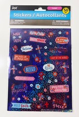 Jot Stickers Autocollants Laser, Puffy & Galaxy Assortment Stickers (BRAND NEW)