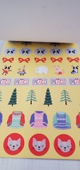 Christmas STICKERS w/ French Bulldog & Polar Bear Theme STICKER Book – 251 pcs