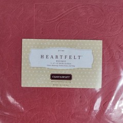 Close to My Heart Heartfelt Die Cuts Whimsy Z1145 3 12″x12″ Textured Sheets NEW