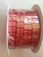 «RIDING HOOD RED» Stampin’Up! RETIRED 3/8″ Satin Pleated Ribbon 5 Yards each