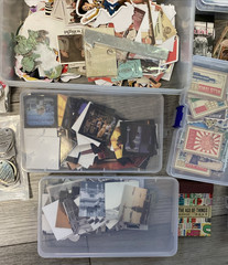 Junk Journaling and Scrapbooking Ephemera Supplies Over 1500 Stickers and Cutout