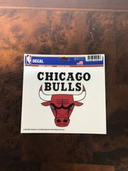 NBA Multi-Use Decal Reusable/Removable – WinCraft NEW – CHICAGO BULLS