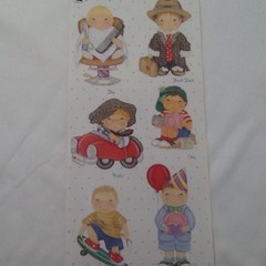 City Boys Dimple Street Gang SCRAPBOOKING Stickers by Tie Me To The Moon A65
