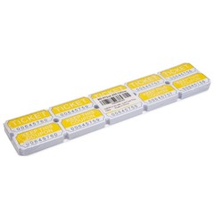 250 PCS Yellow Double Raffle Tickets 50/50 Lottery Door Prizes