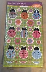 Ladybug Stickers Lot Of 2 Not Sealed Vintage READ