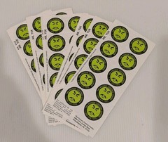 210 MR YUK STICKERS 21 SHEETS OF 10 EACH MAKE YOUR HOME SAFER FOR YOUR CHILDREN