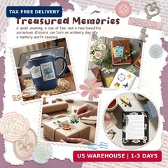 540 PCS Vintage Floral Scrapbook Supplies & Scrapbook Stickers, Junk Journal Sup