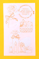 Vintage Mrs. Grossman’s Colorful Bows Sticker Mod