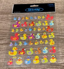 Scrapbooking Crafts Stickers Sticker King Fashionable Ducks Ducklings Sunglasses