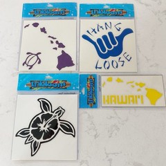 Lot Of 4 Inbloom Stickers Hawaii Hang Loose Turtle New In Package