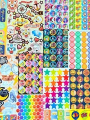 399+ Pcs. Scrapbook Sticker Lot Stickers wholesale bulk lots stickers retro yang