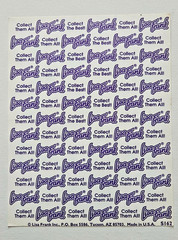 VTG Lisa Frank Sticker Sheet Complete Rare # S162 Hearts and Pandas