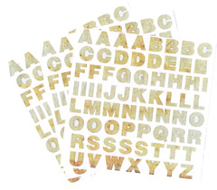Mrs. Grossman’s SCRAP Metal Rusty Door ABC Alphabet Scrapbook Stickers 3 Sheets!