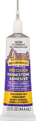 Versatile Rhinestone Glue with 3 Precision Tips for Gems & Crystals – 1.5 fl oz