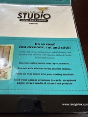 STUDIO Sticky Back Canvas-10 Sheets 8.5″ x 11″ & 5 NEW