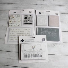 Stamp Set Boy’s Baby Book Pregnancy Baby’s 1st Year Journal Jungle Animals