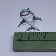 Cute Shark Baby Animal Sticker Vinyl Decal Journal Wall Fun Art Decor Tc9