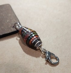 «One of a Kind» Handmade » Lion» Portrait Junk Journal Spine Dangle