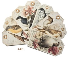 Handmade Junk Journal Tags Ephemera Scrapbook Embellishments
