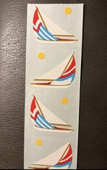 Mrs. Grossman’s Stickers Vehicles Sailboat