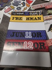 High School Senior Scrapbook Lot