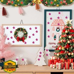 2100 Pcs Pink Glitter Star Stickers Reward Chart 30 Sheets