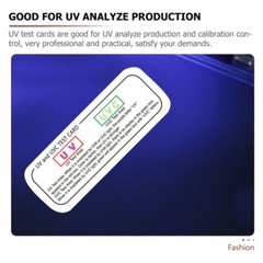 UV Uvc Detector Test Card 6pcs Reusable UVC Intensity Strip