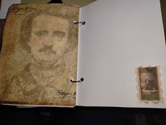 Edgar Allen Poe Junk Journals Scrapbook USA Seller